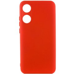 Чохол Silicone Cover Lakshmi Full Camera (AAA) для Oppo A58 4G Червоний / Red