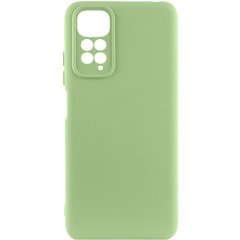 Чехол Silicone Cover Lakshmi Full Camera (A) для Xiaomi Redmi Note 11 (Global) / Note 11S Зеленый / Pistachio