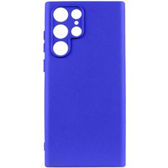 Чехол Silicone Cover Lakshmi Full Camera (A) для Samsung Galaxy S24 Ultra Синий / Iris