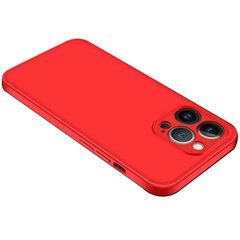 Пластиковая накладка GKK LikGus 360 градусов (opp) для Apple iPhone 13 Pro Max (6.7") Красный