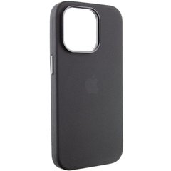 Уценка Чехол Silicone Case Metal Buttons (AA) для Apple iPhone 14 Pro (6.1") Эстетический дефект / Черный / Black