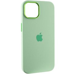 Уценка Чехол Silicone Case Metal Buttons (AA) для Apple iPhone 14 (6.1") Эстетический дефект / Бордовый / Plum