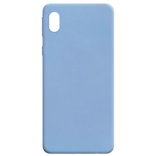 Силиконовый чехол Candy для Samsung Galaxy M01 Core / A01 Core Голубой / Lilac Blue