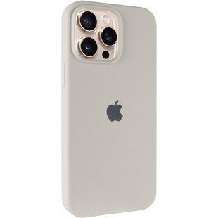 Чохол Silicone Case Full Protective (AA) для Apple iPhone 14 Pro (6.1") Бежевий / Antique White