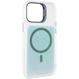 Чехол TPU+PC Jewel Sparkle with Magnetic Fit для Apple iPhone 15 Pro Max (6.7") Aqua Blue