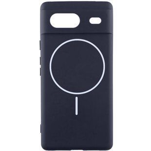 Чохол Silicone Cover Lakshmi Full Camera (AA) with Magnetic Fit для Google Pixel 8a Темно-синій / Midnight blue