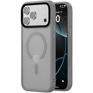 Чехол Ummi Colorful with MagSafe для Apple iPhone 17 Pro Max (6.9") Серый / Grey