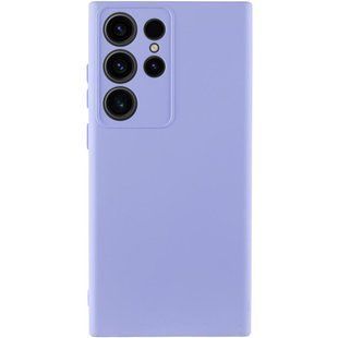 Чохол Silicone Cover Ummi Lakshmi Full Camera (AA) для Samsung Galaxy S24 Ultra Бузковий / Dasheen