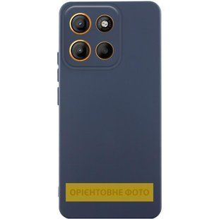 Чехол Silicone Cover Ummi Lakshmi Full Camera (AA) для Motorola Moto G86 5G Синий / Midnight Blue