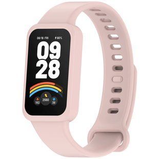 Силиконовый ремешок для Xiaomi Mi Smart Band 9 Active Powder