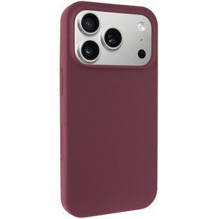 Чехол Silk Full Protective (AA) NO LOGO для Apple iPhone 17 Pro Max / 18 Pro Max (6.9") Бордовый / Plum
