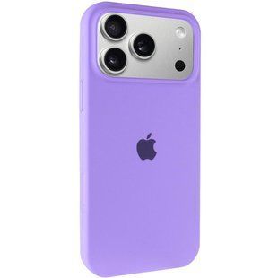 Чехол Silicone Case Full Protective (AA) для Apple iPhone 17 Pro (6.3") Сиреневый / Dasheen