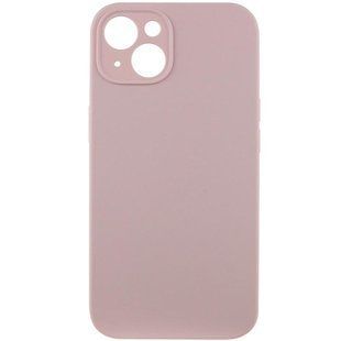 Чехол Silk Full Camera Protective (AA) NO LOGO для Apple iPhone 13 (6.1") Розовый / Chalk Pink