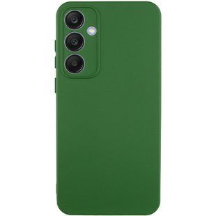 Чохол TPU GETMAN Liquid Silk Full Camera для Samsung Galaxy S23 FE Зелений / Dark green