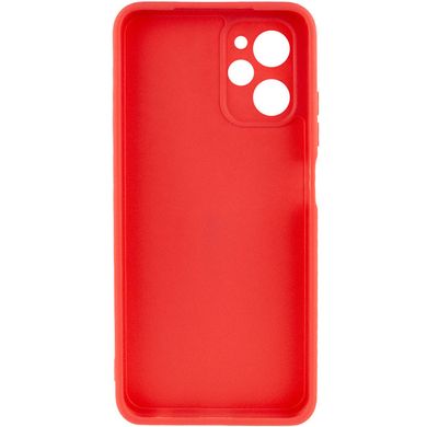 Силиконовый чехол Candy Full Camera для Xiaomi Poco X5 Pro 5G Красный / Camellia