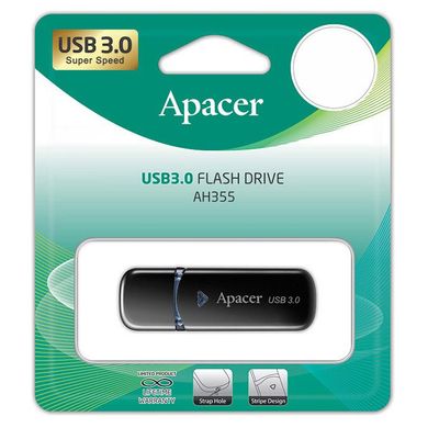 Флеш накопитель Apacer USB 3.2 AH355 32Gb Black