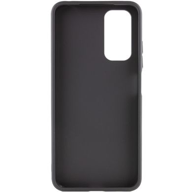 TPU чохол Bonbon Metal Style для Samsung Galaxy A52 4G / A52 5G / A52s Чорний / Black