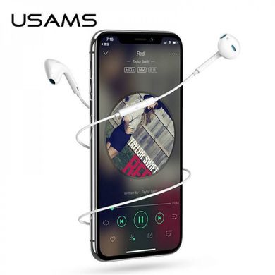 Навушники Usams EP-22 з мікрофоном Білий