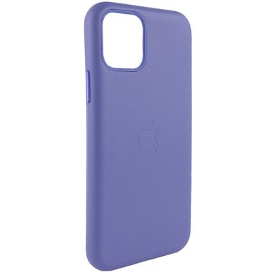 Шкіряний чохол Leather Case (AA Plus) для Apple iPhone 11 (6.1") Wisteria