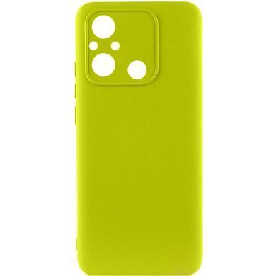 Чохол TPU GETMAN Liquid Silk Full Camera для Xiaomi Redmi 12C Жовтий / Flash