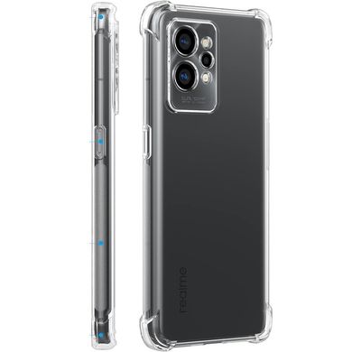 TPU чохол GETMAN Ease logo посилені кути Full Camera для Realme GT2 Безбарвний (прозорий)