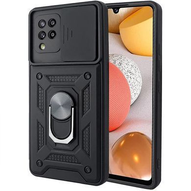 Чехол Ummi Camshield Serge Ring для Samsung Galaxy A22 4G / M32 Черный