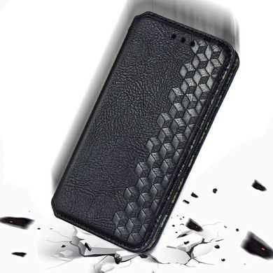 Кожаный чехол книжка GETMAN Cubic (PU) для Xiaomi Mi 11 Черный