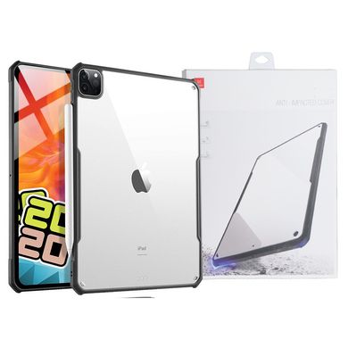 Уценка TPU+PC чехол Xundd c усиленными углами для Apple iPad Pro 12.9" (2020-2022) Вскрытая упаковка / Черный