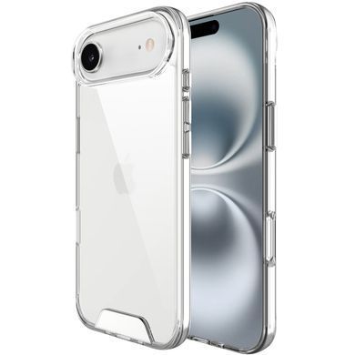 Чохол TPU Space Case transparent для Apple iPhone 17 Air (6.5") Прозорий