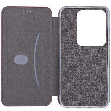 Шкіряний чохол-книжка Classy для ZTE Blade V50 Design 4G Бордовий