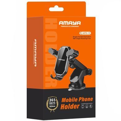 Автодержатель Amaya APH-15 (center console) Black