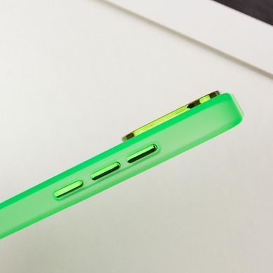 Чехол TPU+PC Lily with Magnetic Fit для Apple iPhone 14 Pro Max (6.7") Neon Green