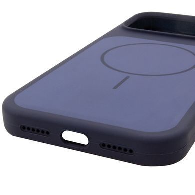 Чохол Silk Duo Color (AA) NO LOGO with Magnetic Fit для Apple iPhone 17 Pro Max (6.9") Midnight Blue