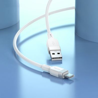 Дата кабель Hoco X109 Energy silicone USB to Type-C (1m) White