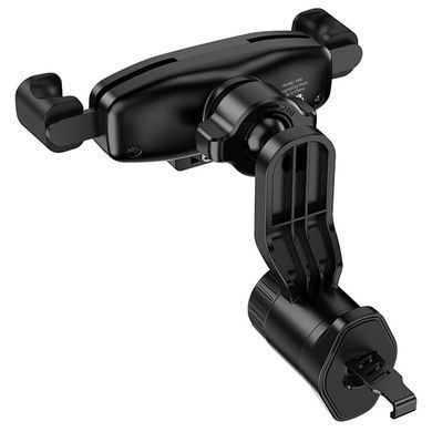 Автодержатель Hoco H66 Gamble gravity linkage (air outlet) Black