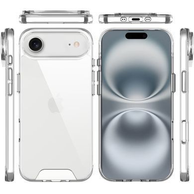 Чохол TPU Space Case transparent для Apple iPhone 17 Air (6.5") Прозорий