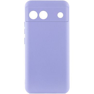 Чехол Silicone Cover Lakshmi Full Camera (A) для Google Pixel 6a Сиреневый / Dasheen