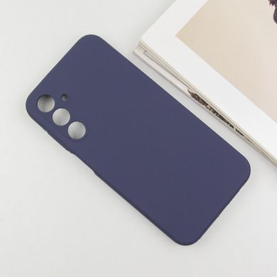 Чохол Silicone Cover Lakshmi Full Camera (AAA) для Samsung Galaxy S25+ Темно-синій / Midnight blue