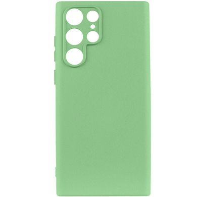 Чохол Silicone Cover Lakshmi Full Camera (A) для Samsung Galaxy S24 Ultra Зелений / Pistachio