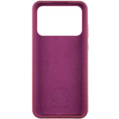 Чехол Silicone Cover Lakshmi (AAA) для Xiaomi Poco X6 Pro Бордовый / Plum