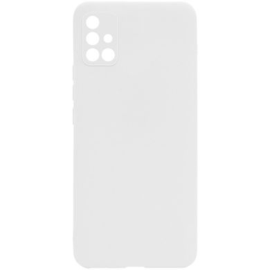 Силіконовий чохол Candy Full Camera для Samsung Galaxy A51 Білий / White