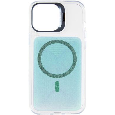 Чехол TPU+PC Jewel Sparkle with Magnetic Fit для Apple iPhone 15 Pro Max (6.7") Aqua Blue