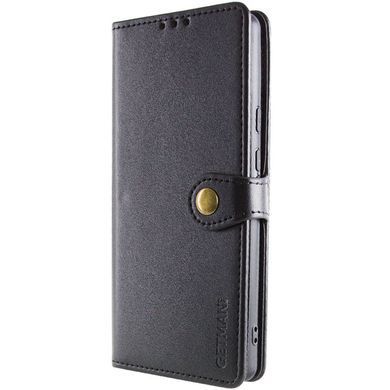 Шкіряний чохол книжка GETMAN Gallant (PU) для Xiaomi Redmi Note 13 Pro+ Чорний