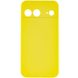 Чехол Silicone Cover Lakshmi Full Camera (AAA) для Google Pixel 8 Желтый / Yellow фото 1