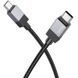 Дата кабель Hoco X110 Honorific USB to Type-C 3A (1m) Black фото 5