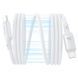 Дата кабель Baseus PicoGo Magnetic Liquid Silicone Type-C to Type-C 240W (1m) (P10376800) Moon White фото 2