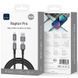 Дата кабель WIWU C085 Raptor Pro 4in1 Type-C to USB/Type-C to Lightning 240W (1.2m) Black фото 4