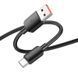 Дата кабель Hoco X96 Hyper USB to Type-C 100W (0.25m) Black фото 3