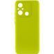 Чехол TPU GETMAN Liquid Silk Full Camera для Xiaomi Redmi 12C Желтый / Flash
