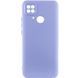 Чехол Silicone Cover Lakshmi Full Camera (AAA) для Xiaomi Redmi 10C Сиреневый / Dasheen